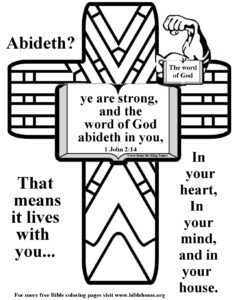 Free Bible Coloring Pages For Vbs And After School