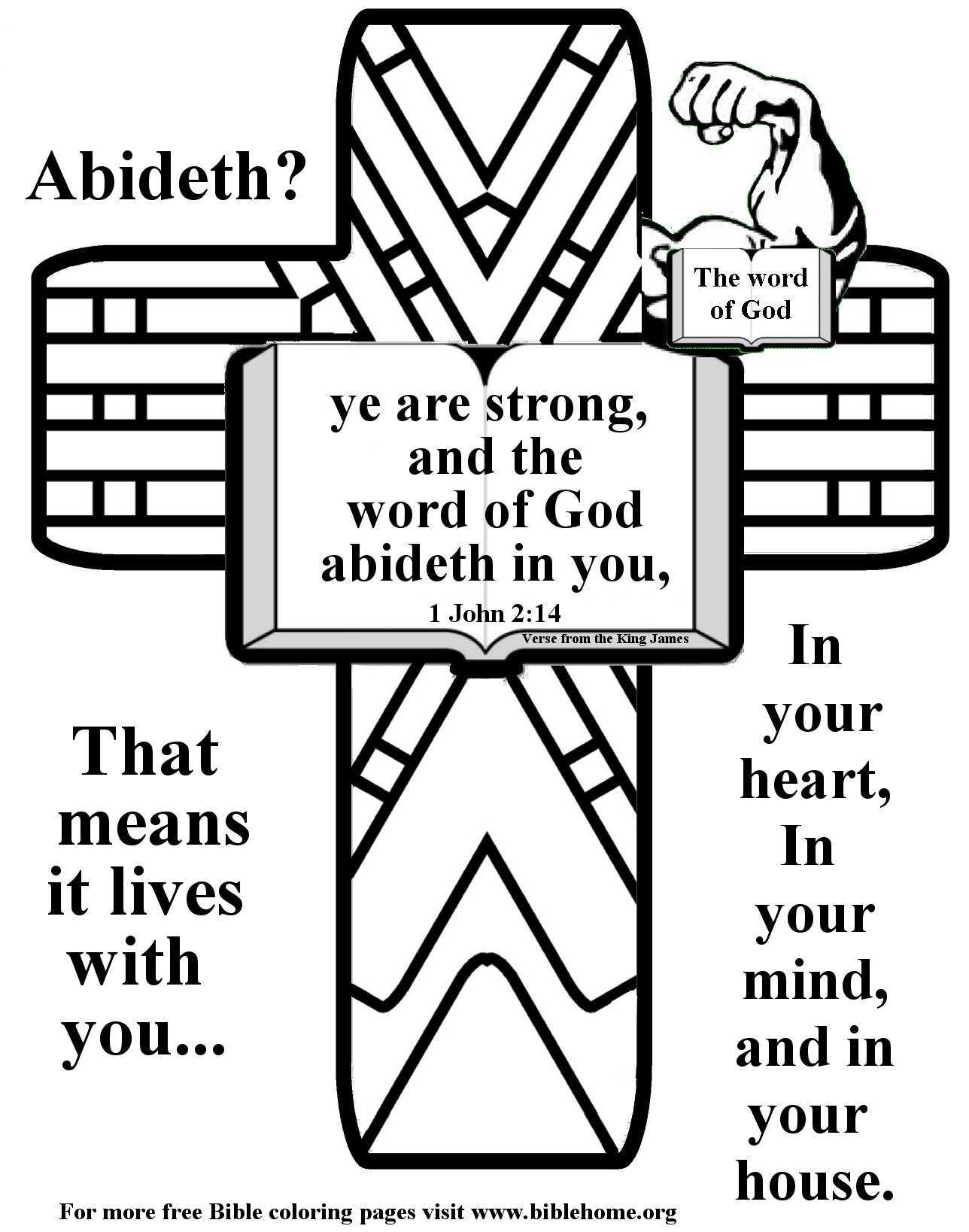Free Printable KJV Bible Coloring Pages