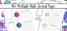 free bible journaling printables including one you can color
