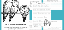 Free Bible Lesson John 1 12 Whose You Are As A Child Of God Forget Him Knot
