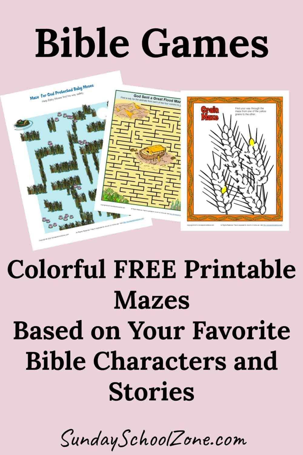 Printable Bible Stories for Children Free