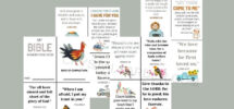 FREE Bible Memory Verse Booklet For Kids Printable Crystal Carder