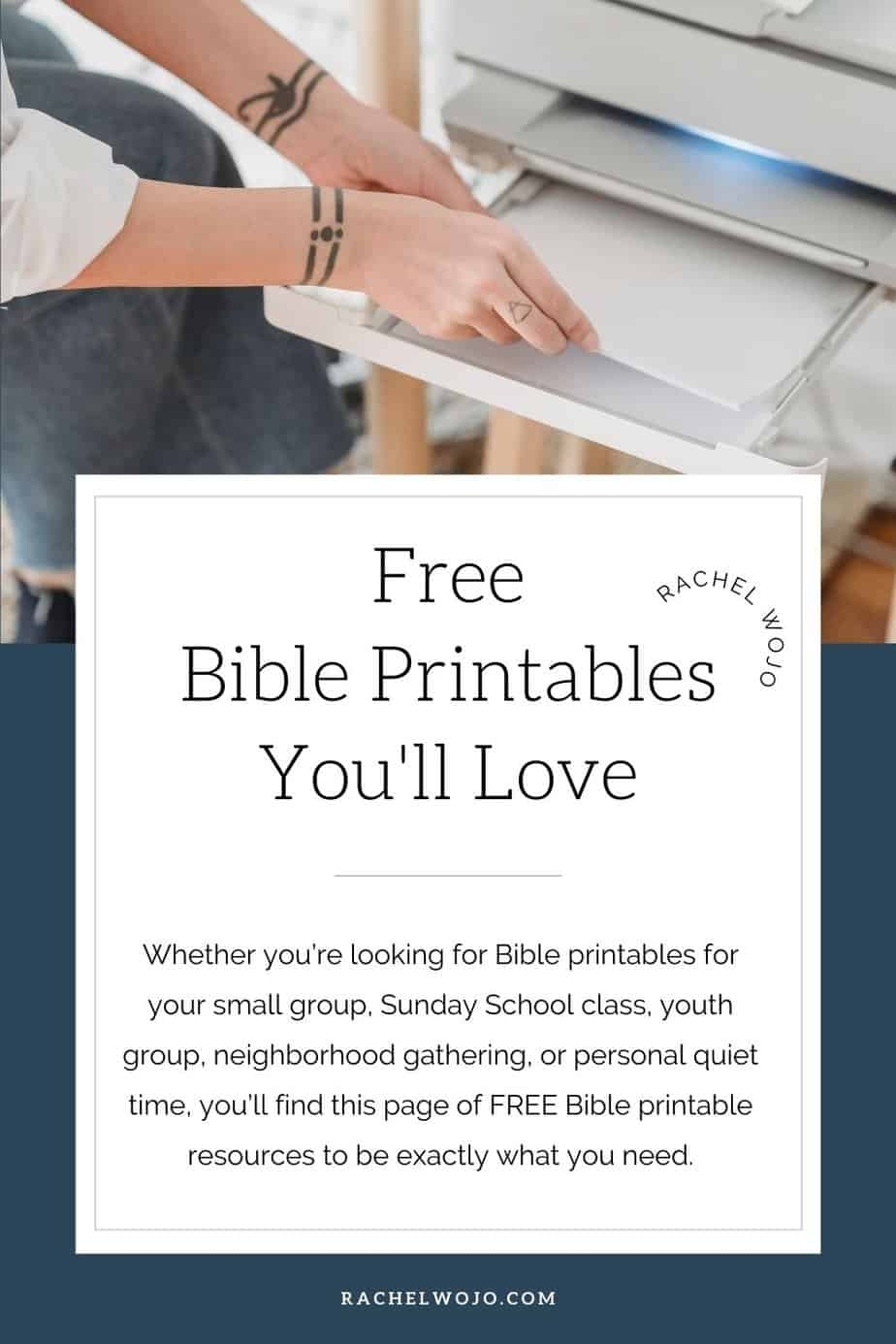 Printable Bible Learning Materials