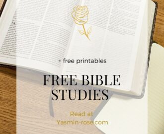 Free Bible Studies With Printables Yasmin Rose
