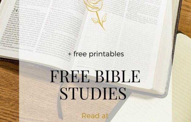 Free Bible Studies With Printables Yasmin Rose