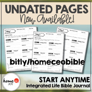Free Bible Study Printables
