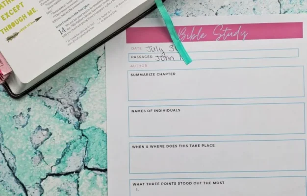 FREE Bible Study Printables For Any Part Of The Bible Leap Of Faith Crafting