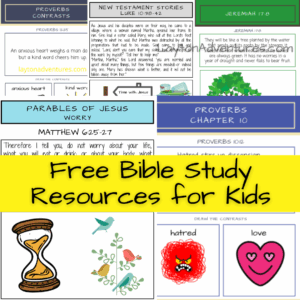 Free Bible Study Resources For Kids