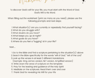 Free Bible Study Worksheets For Adults Worksheets Library