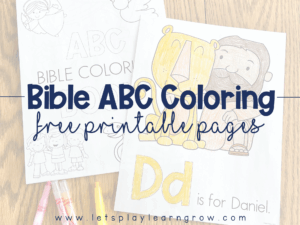 Free Bible Themed ABC Coloring Pages Lets Play Learn Grow