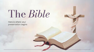 Free Bible themed Google Slides PowerPoint Templates