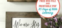 Free Bible Verse SVG File Printable PDF 1 MamaShire
