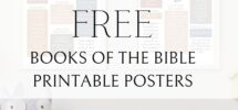 FREE Books Of The Bible Printable Posters Old New Testament For Hope And Joy