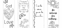 Free Christian Bookmarks To Print And Color Leap Of Faith Crafting