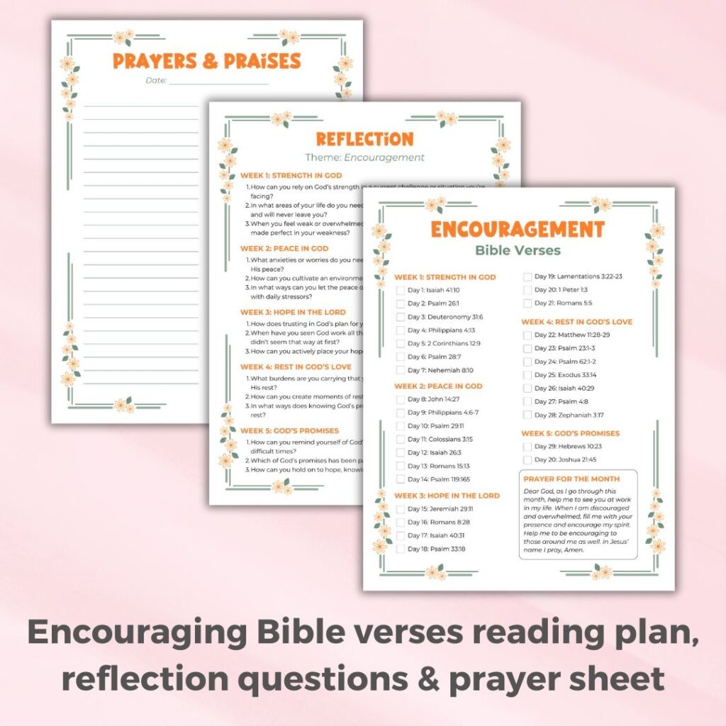 FREE Christian Printables Library Families With Grace
