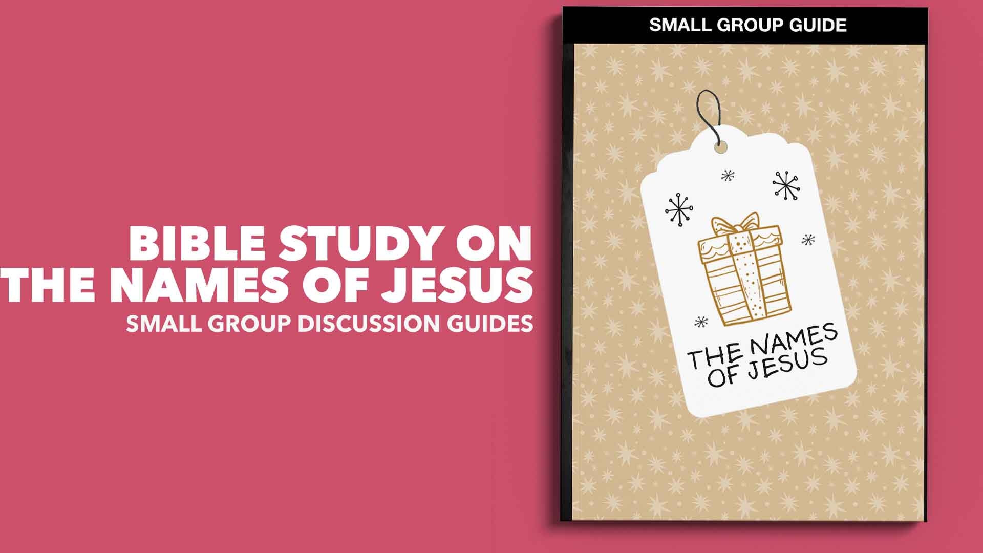 free christmas bible study the names of jesus