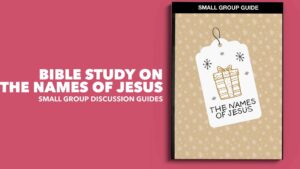 Free Christmas Bible Study The Names Of Jesus