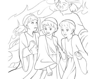 Free Downloadable Bible Story Coloring Pages For Children Kids Of The Bible Storybook