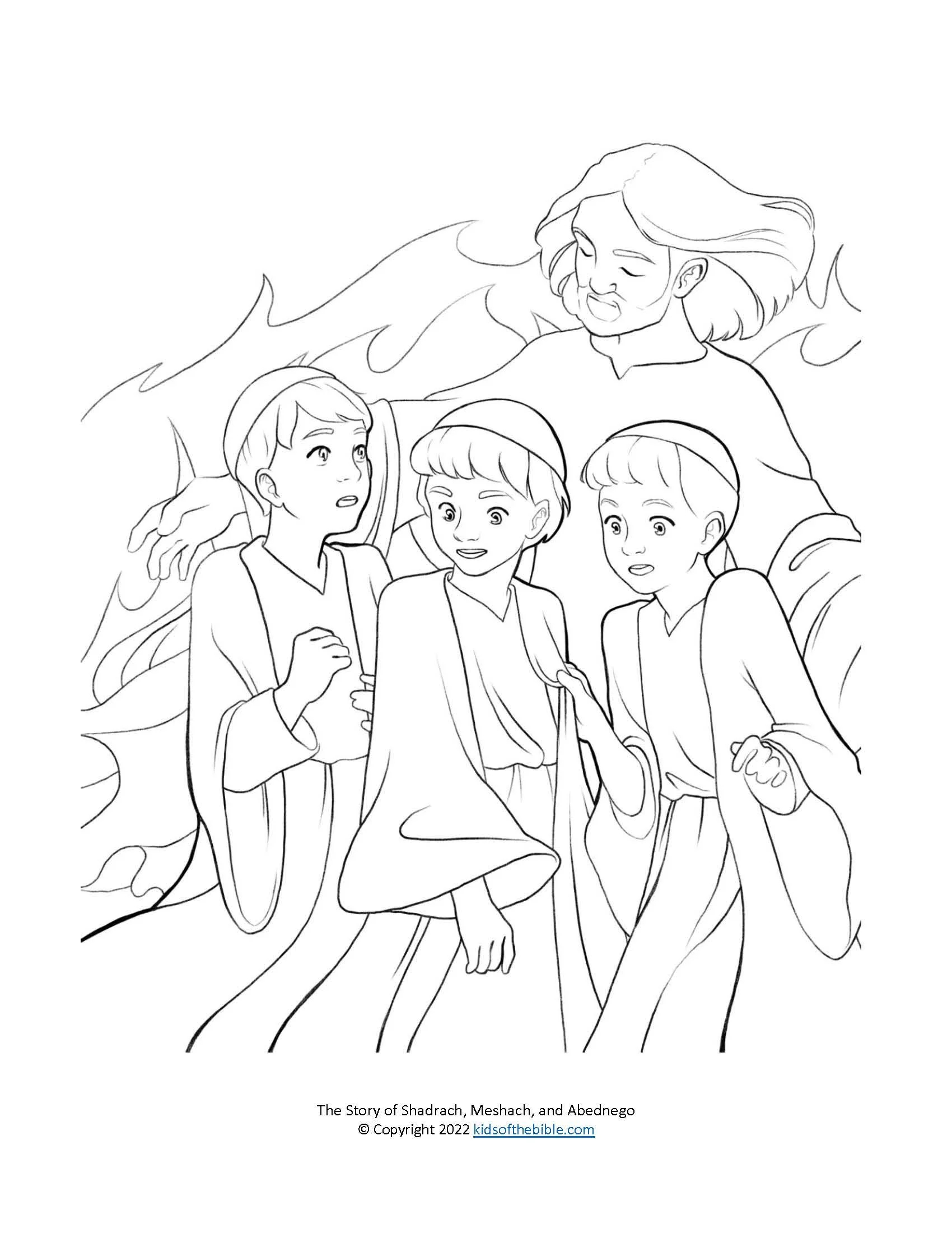 Free Downloadable Bible Story Coloring Pages For Children Kids Of The Bible Storybook