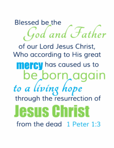 Free Easter Scripture Verse Printable For Your Home The Purposeful Mom