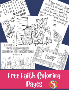 Free Faith Coloring Pages Stevie Doodles