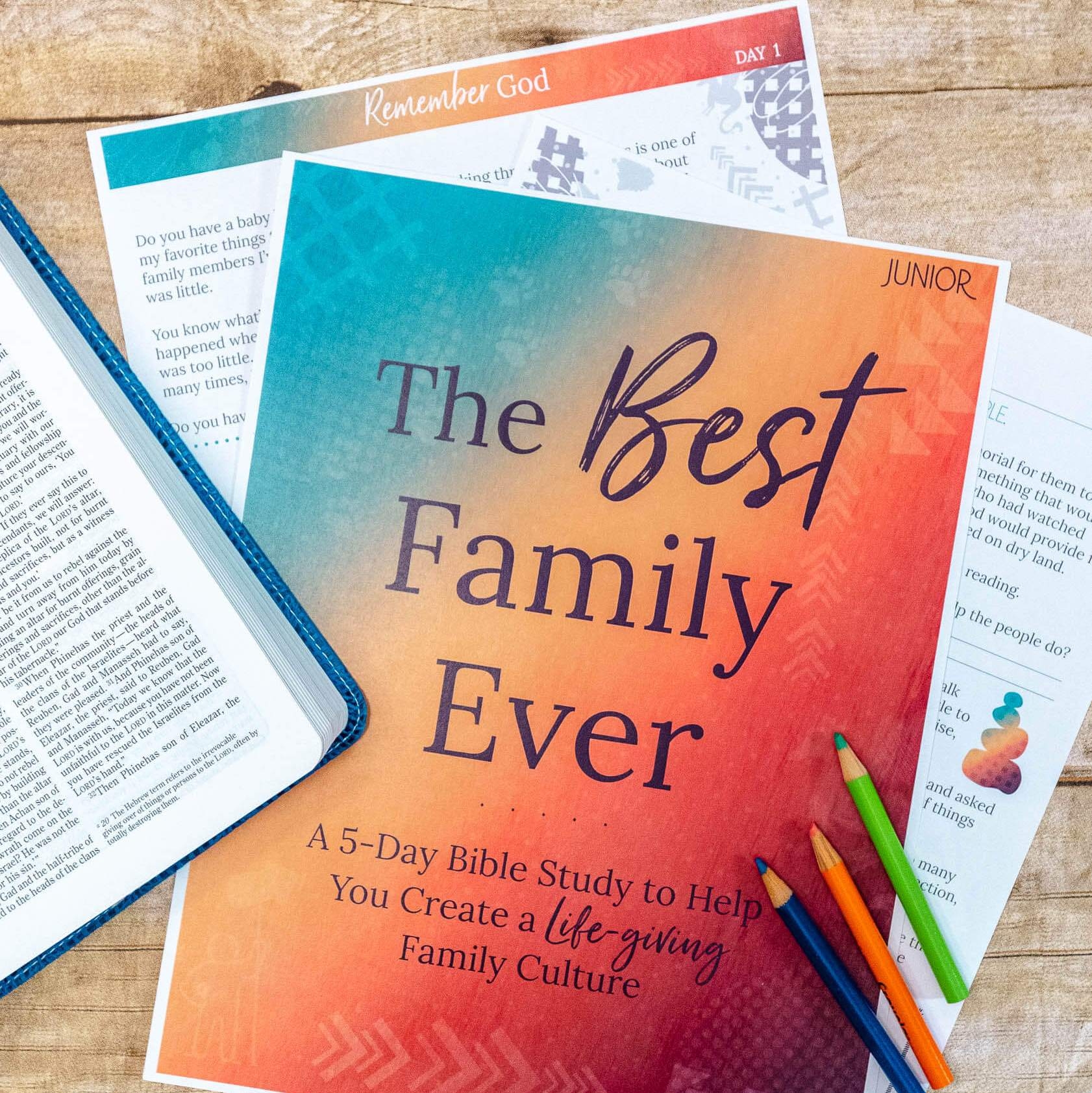 FREE Family Life Bible Study Creating A Life Giving Family Culture