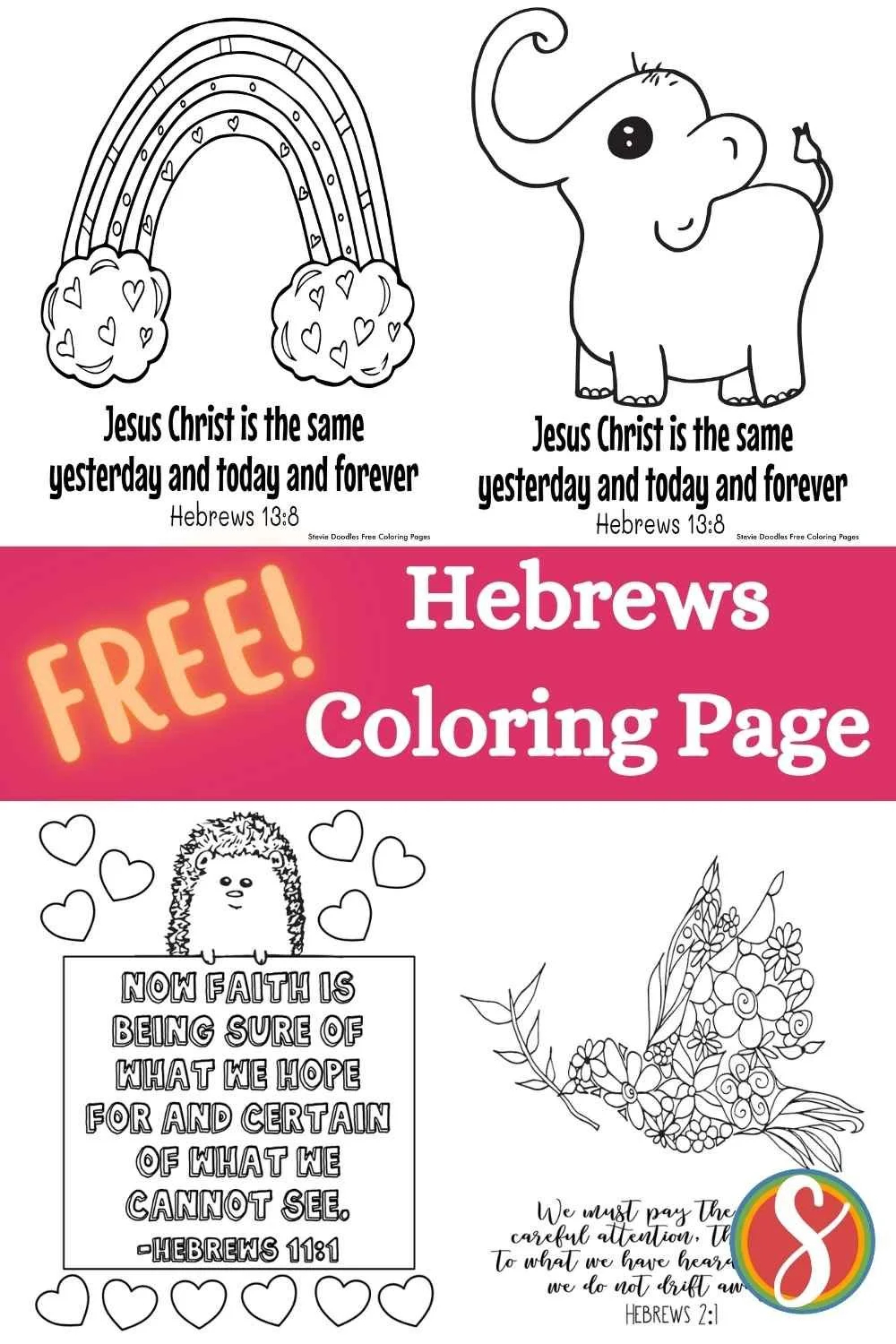 Free Hebrews Coloring Pages Stevie Doodles