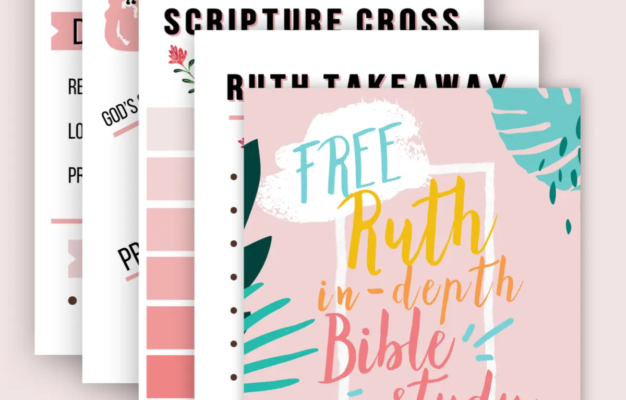 FREE In Depth Ruth Bible Study Printable