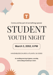 Free Invitation To Church Bible Study Template To Edit Online
