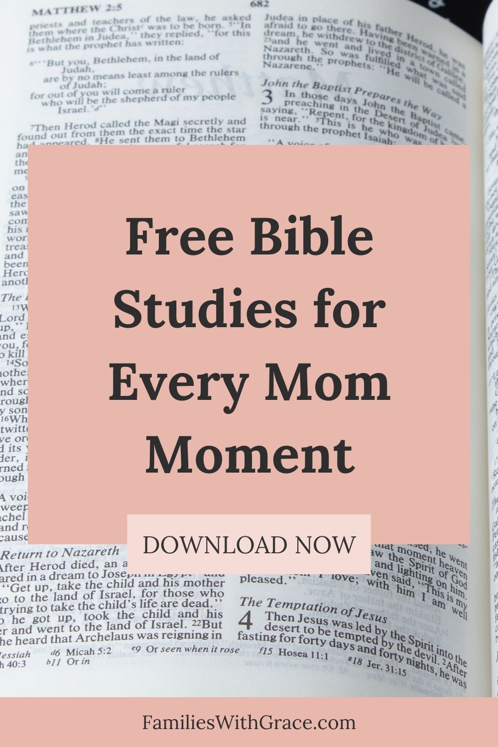 Free Online Bible Studies For Moms Families With Grace