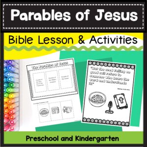 free parables of jesus bible lesson and activities for preschool kindergarten made by teachers