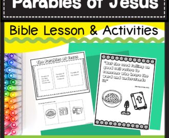 free parables of jesus bible lesson and activities for preschool kindergarten made by teachers