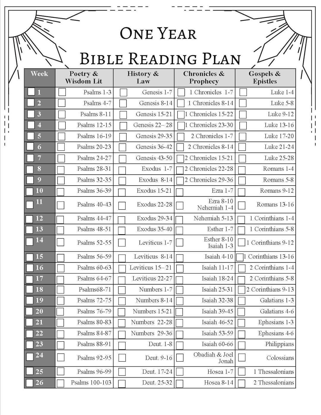 Free Printable 30 Day Bible Study Plan 66 Page Bible Study Guide 
