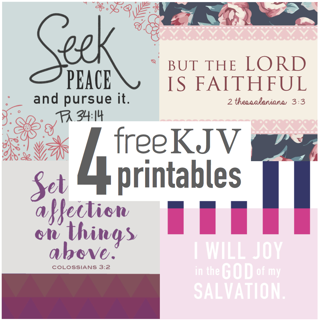 Free Printable 8x10 Scripture Verse 2 Thessalonians 3 3 Six Clever Sisters