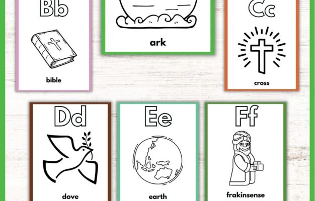 FREE Printable ABC Bible Verses For Preschoolers Healing Home