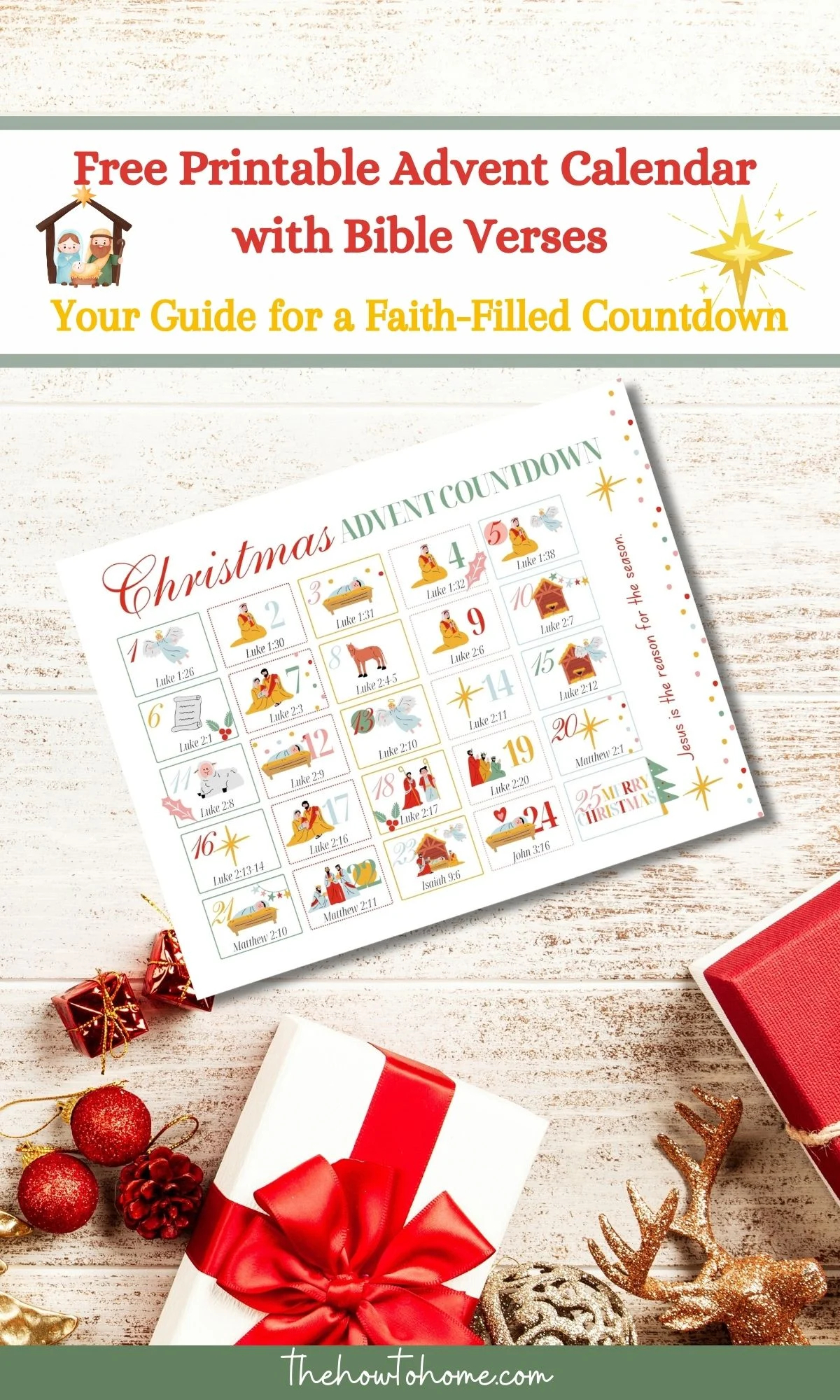 Printable Calendars with Bible Verses