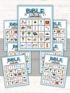 free printable bible bingo healing home
