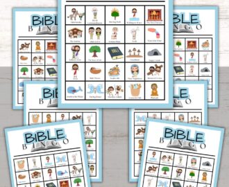 Free Printable Bible Bingo Healing Home