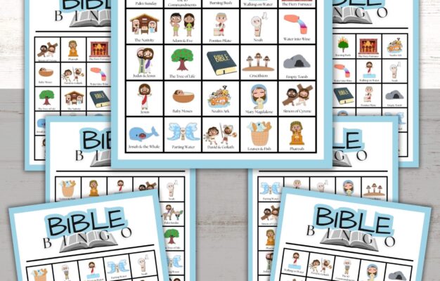 Free Printable Bible Bingo Healing Home