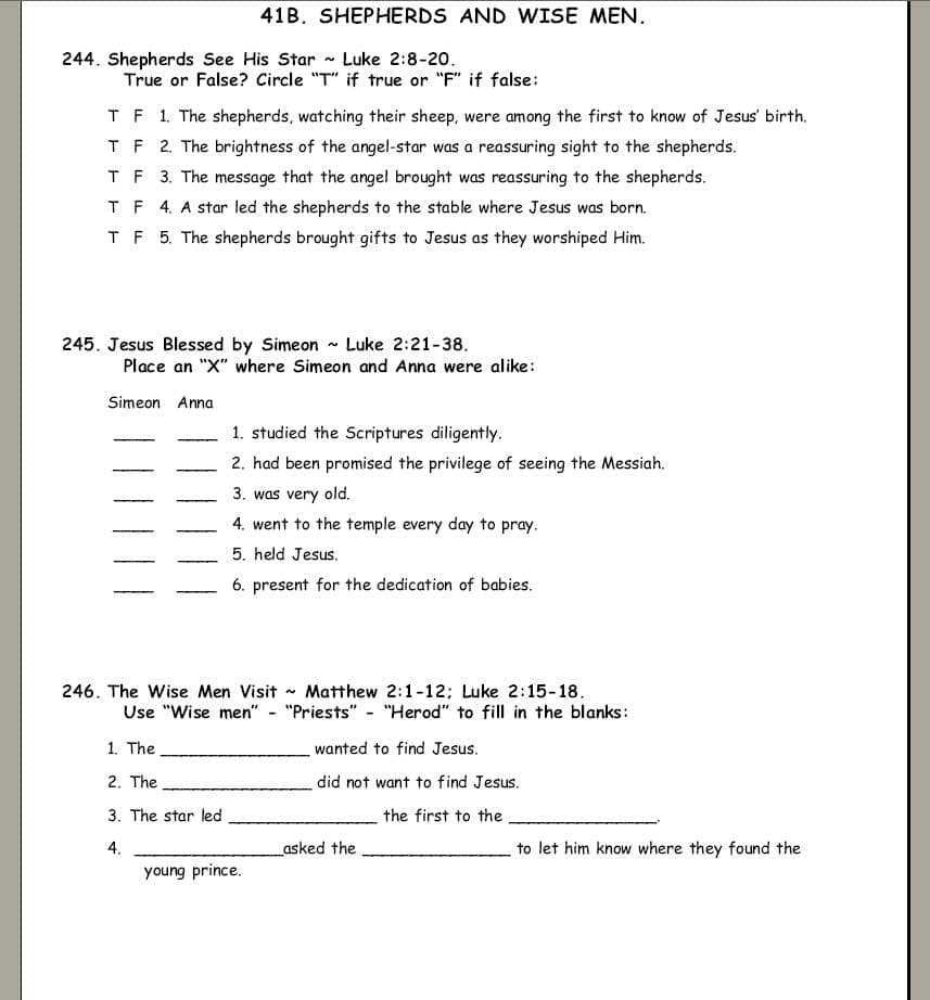 Free Printable Teen Bible Study Lessons