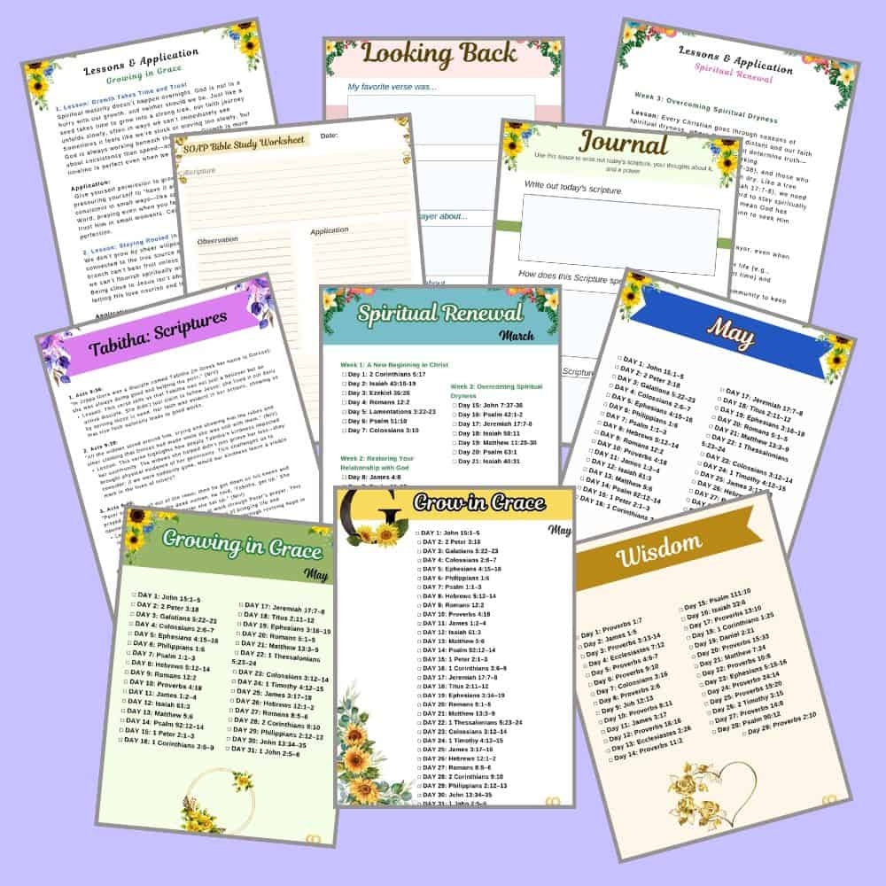 Free Printable Bible Study Lessons Women