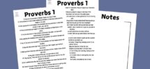 Free Printable Bible Study Proverbs 1 New Living Translation Homeschool Freebies And Giveaways