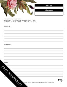 FREE Printable Bible Study Worksheets Arabah Worksheets Library