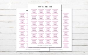 FREE Printable Bible Tabs With Instructions My Printable Faith