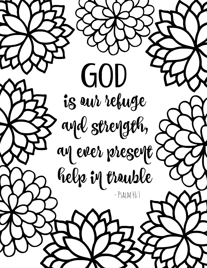 free printable bible verse coloring pages pretty flower design what mommy does