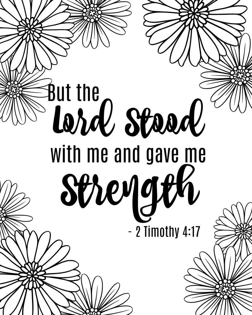 Free Printable Bible Verse Coloring Sheets Simple Mom Project Worksheets Library