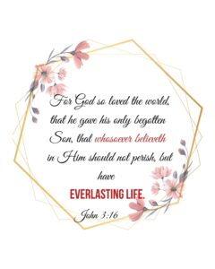 Free Printable Bible Verse Wall Arts 8x10 Size