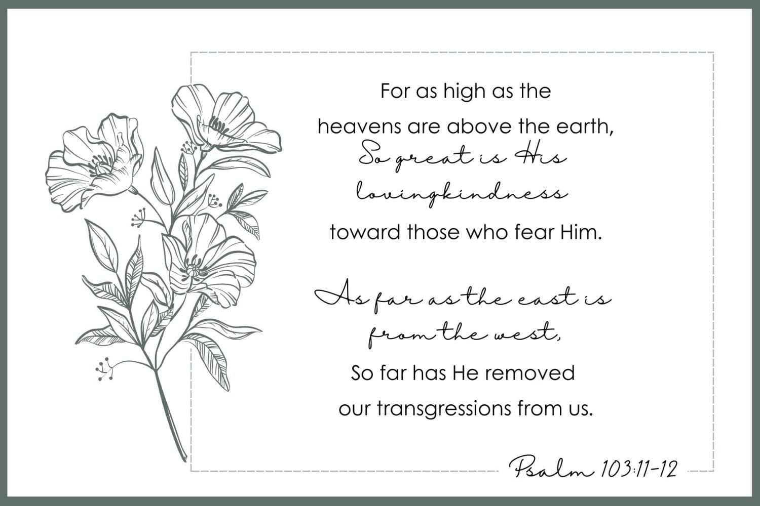 Free Printable Bible Verses For Encouragement The Girl Creative