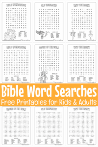 Free Printable Bible Word Search Puzzles For Kids Worksheets Library