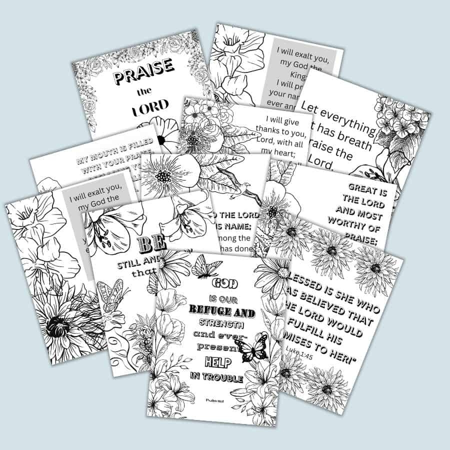 Free Printable Coloring Pages Bible Verses A Women After God s Own Heart